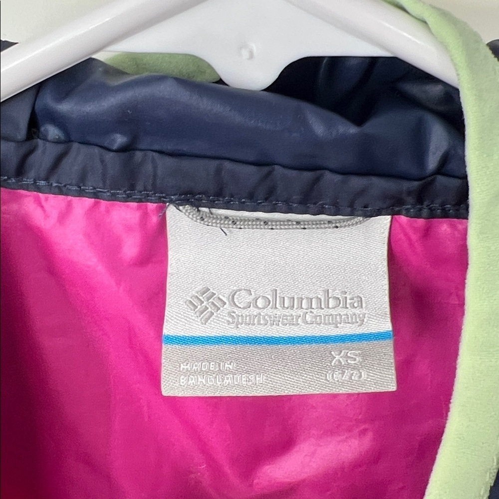 Columbia girls windbreaker jacket XS - Picture 3 of 8